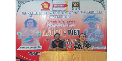 Nyatakan Sikap, Relawan Piet Sebut KPU Supiori Tidak Profesional dan Inkonsisten