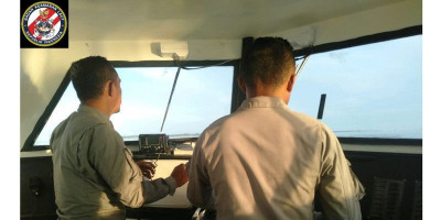 SPKKL Tual Imbau Nelayan Antisipasi Bahaya Cuaca Buruk