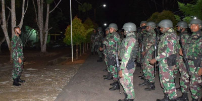 Antisipasi Situasi Jelang Pilkada, Korem 174 Merauke Kirim 117 Personel ke Tanah Merah