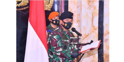 Panglima TNI Pimpin Sertijab Kapuskersin