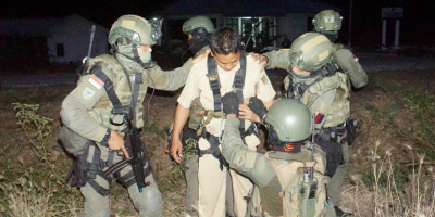 Gerak Cepat Batalyon Intai Amfibi Korps Marinir Bebaskan Sandera