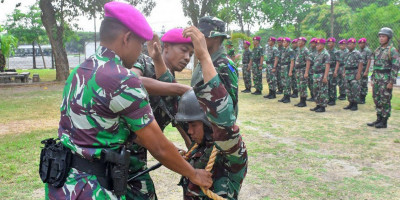 Pembukaan Pekan Pengenalan Prajurit Remaja Yonbekpal 2 Marinir