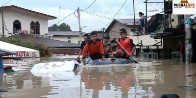 Banjir Kota Medan, 5 Orang Meninggal Dunia dan 2 Masih Hilang