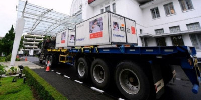 Vaksin Corona Sinovac Masih Disimpan di Cool Room Bio Farma Bandung