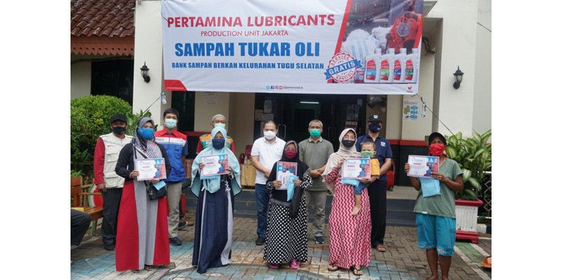 Pertamina Lubricants Hadirkan Program Sampah Tukar Oli di Jakut