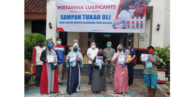 Pertamina Lubricants Hadirkan Program Sampah Tukar Oli di Jakut