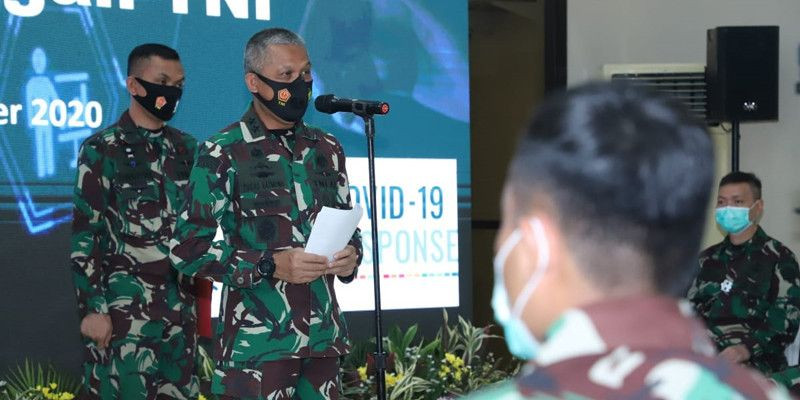Kapuskes Buka Pelatihan Vaksinasi Covid-19 di Lingkungan TNI