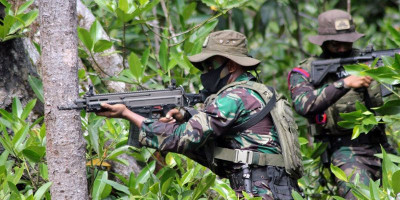 Kakatua Raja Perkasa Prajurit Petarung Brigif 3 Marinir Laksanakan Latihan Mupe 