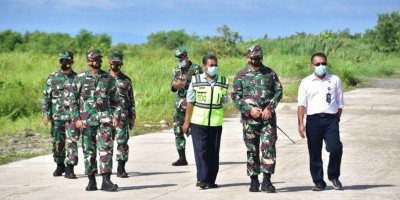 Komandan Pasmar 3 Tinjau Latihan Yontaifib 3 Marinir