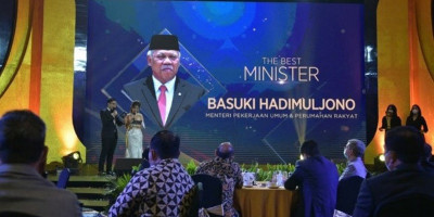 Menteri Basuki Hadimuljono Raih Penghargaan The Best Minister
