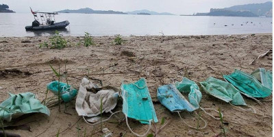 Dinas LH DKI Sudah Tangani 1231 Kilogram Sampah Masker