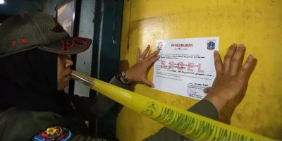 Banyak Pelanggaran, 25 Kafe di Cilincing Disegel