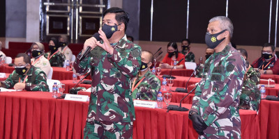 TNI Aktif Siapkan SDM Pelaksanaan Vaksinasi Covid-19