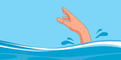 Kakek Napih Hanyut di Kali Ciliwung, Jenazahnya Masih Dicari