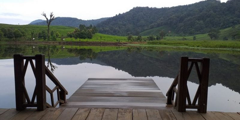 Telaga Saat, Pesona Pemandangan Eksotis di Titik Nol Kilometer Sungai Ciliwung