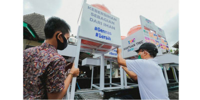 Kebersihan Sebagian dari Iman, TWC Sebar Wastafel di Gunungkidul