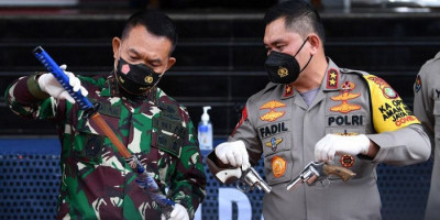 Polisi: Senjata Laskar FPI Nonpabrikan, Asal Usulnya Tak Jelas