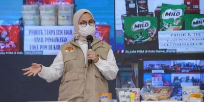 BPOM Temukan 60.656 Kemasan Pangan Kedaluwarsa