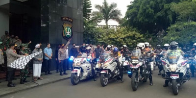 Patroli Besar Pengamanan Natal dan Tahun Baru di Ibu Kota
