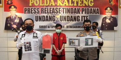 Posting Ujaran Kebencian ke Pemerintah, Masyarakat dan Ulama, Simpatisan FPI Dibekuk Polda Kalteng