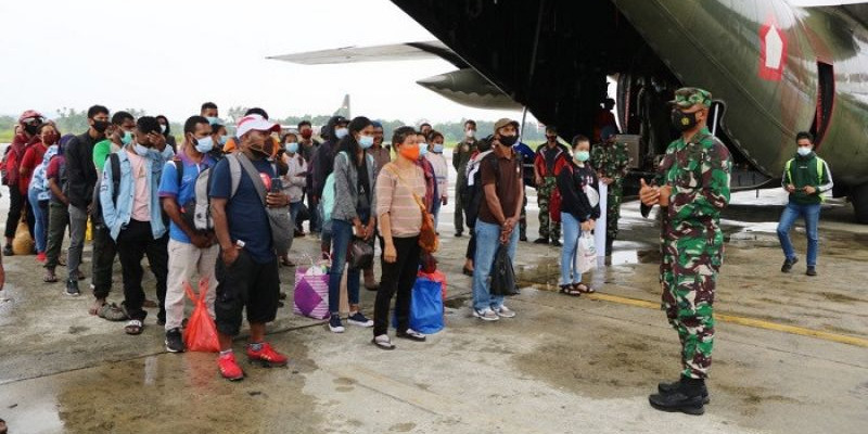 TNI AU Siapkan Hercules Bantu Masyarakat Papua Rayakan Natal dan Tahun Baru