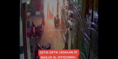 Masjid Dilempar Bom Molotov, Terduga Pelaku Mengelak Walau Terekam CCTV