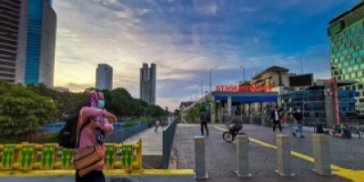 Malam Tahun Baru, Jalan Jenderal Sudirman – Thamrin Ditutup