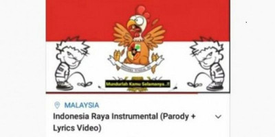 Malaysia Harus Usut Tuntas Pelaku Pelecehan Lagu Indonesia Raya