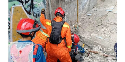 Innalillahi, Marbot Masjid Meninggal Tertimpa Tembok
