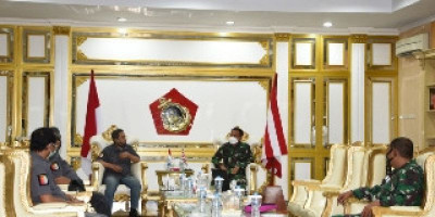 Dankormar Terima Kunjungan Perbakin