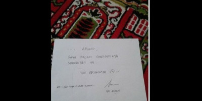 Viral Surat dari Kapten Afwan, Pilot Sriwijaya Air yang Pinjam Charger dan Mengingatkan Salat