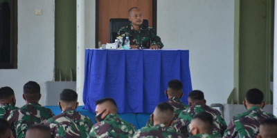 Prajurit Brigif 3 Marinir Ikuti Safari Intel dan Pers