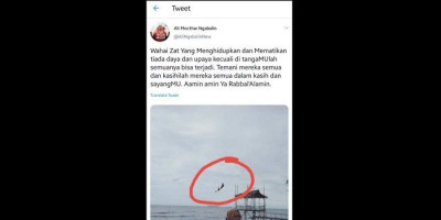 Unggah Foto Editan Sriwijaya Air Jatuh, Ali Ngabalin Langsung Minta Maaf