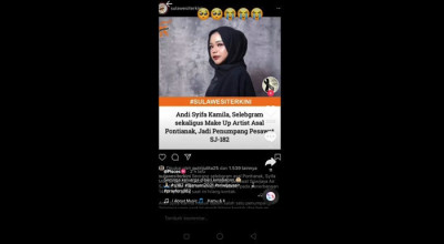 Potongan Tubuh Selebgram Korban Sriwijaya Air Ini Berhasil Diidentifikasi
