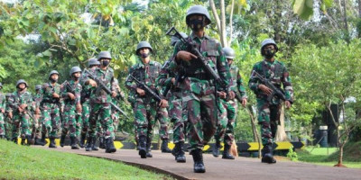 Latihan Hanmars Prajurit Kuda Putih Batalyon Kapa 1 Marinir