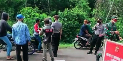 Abaikan PPKM, Puluhan Pengendara Kena Sanksi Yustisi