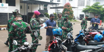 Provost Dan Staf Intel Yon Howitzer 1 Marinir Gelar Operasi Gaktib Kendaraan Prajurit