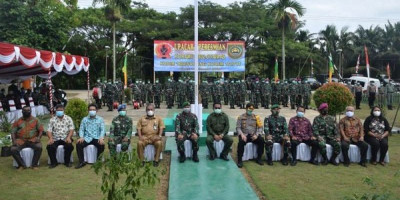 Kasiminpers Denma Pasmar 3 Hadiri Upacara Peresmian Koramil 1802-07/Aimas Kabupaten Sorong