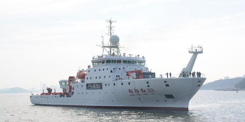 Bakamla Bayangi Kapal Survei China di Selat Sunda