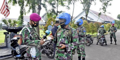 Tingkatkan Ketertiban, Staf Intel Dan Provos Yonif 5 Brigif 2 Marinir Pasmar 2 Gelar Gaktibplin