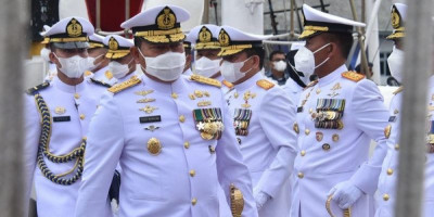Dankormar Beserta Ketua Umum PG Kormar Hadiri Peringatan Hari Dharma Samudera