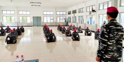 Cegah Pelanggaran, Yonbekpal 2 Mar Pasmar 2 Adakan Penyuluhan Hukum