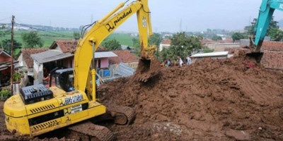 Langkah PUPR Percepat Penanganan Bencana Longsor Sumedang