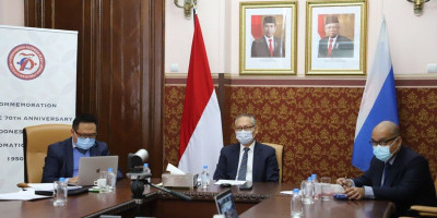 Indonesia dan Rusia Tingkatkan Kemitraan Hadapi Tantangan Global