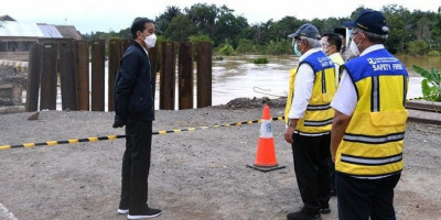 Instruksi Presiden Buat Menteri Basuki Terkait Perbaikan Infrastruktur di Kalsel