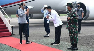 Jokowi Terbang ke Kalimantan Selatan Tengok Langsung Kondisi Banjir