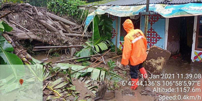 900 Jiwa Terdampak Banjir Bandang Kabupaten Bogor