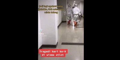 Viral, Malam-malam Terdengar Teriakan Minta Tolong dari Kamar Perawatan Wisma Atlet