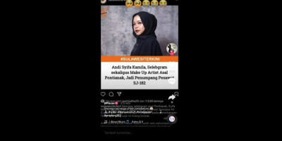 Jenazah Selebgram Korban Sriwijaya Air SJ182 Teridentifikasi 