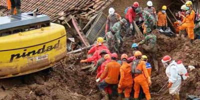Polisi Usut Dugaan Pelanggaran IMB di Lokasi Longsor Sumedang